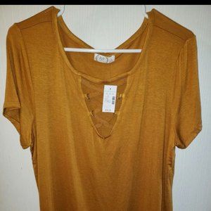 Maurices Gold Blouse